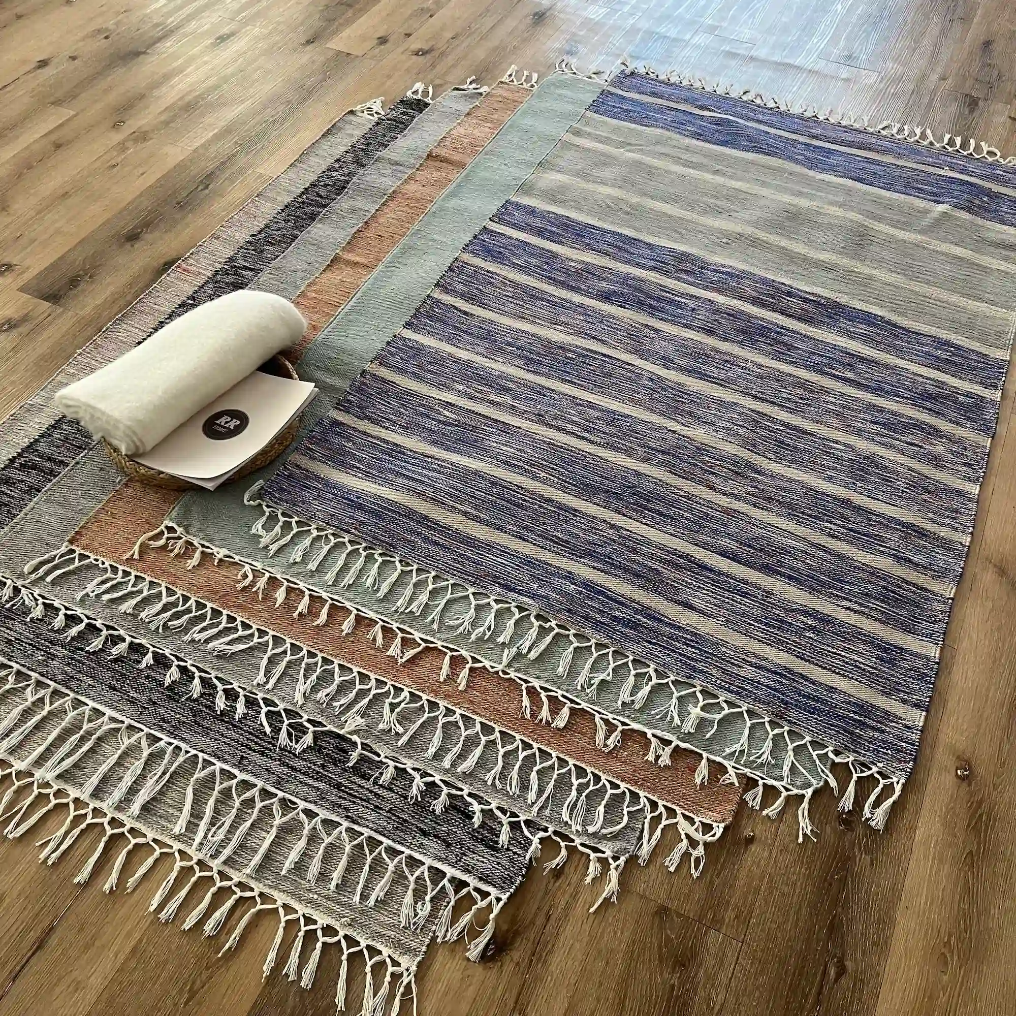Lysa, Silk and Cotton Hand Woven Area Rug