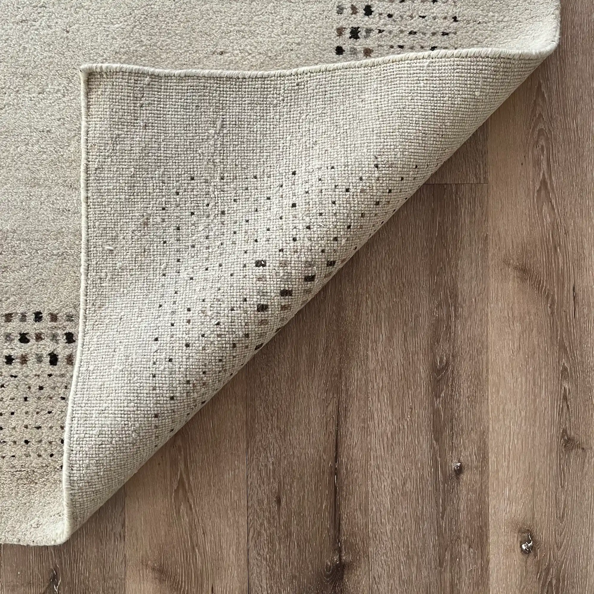 Gabbeh Loribaft, 100% Argentina Wool Pile, Nomadic Thick Wool Hand Knotted Area Rug, RRH124 - Image 2